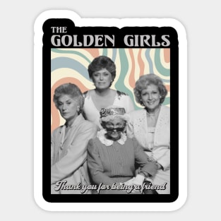 Golden Girls Legends Sticker